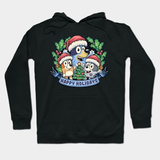 bluey cristmas Hoodie